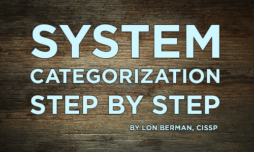 System Categorization Step by Step - IT Dojo