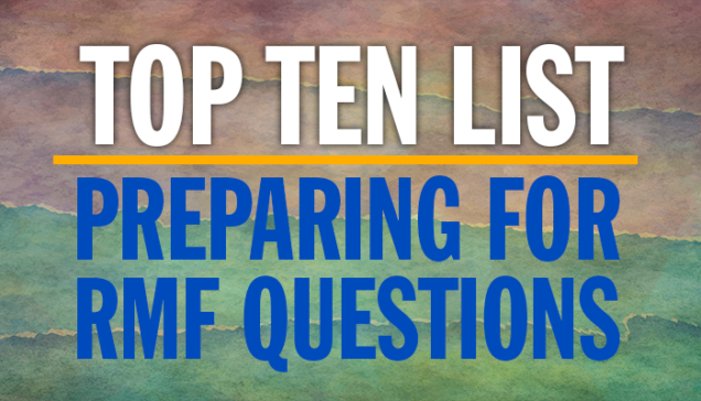 Preparing for RMF Training